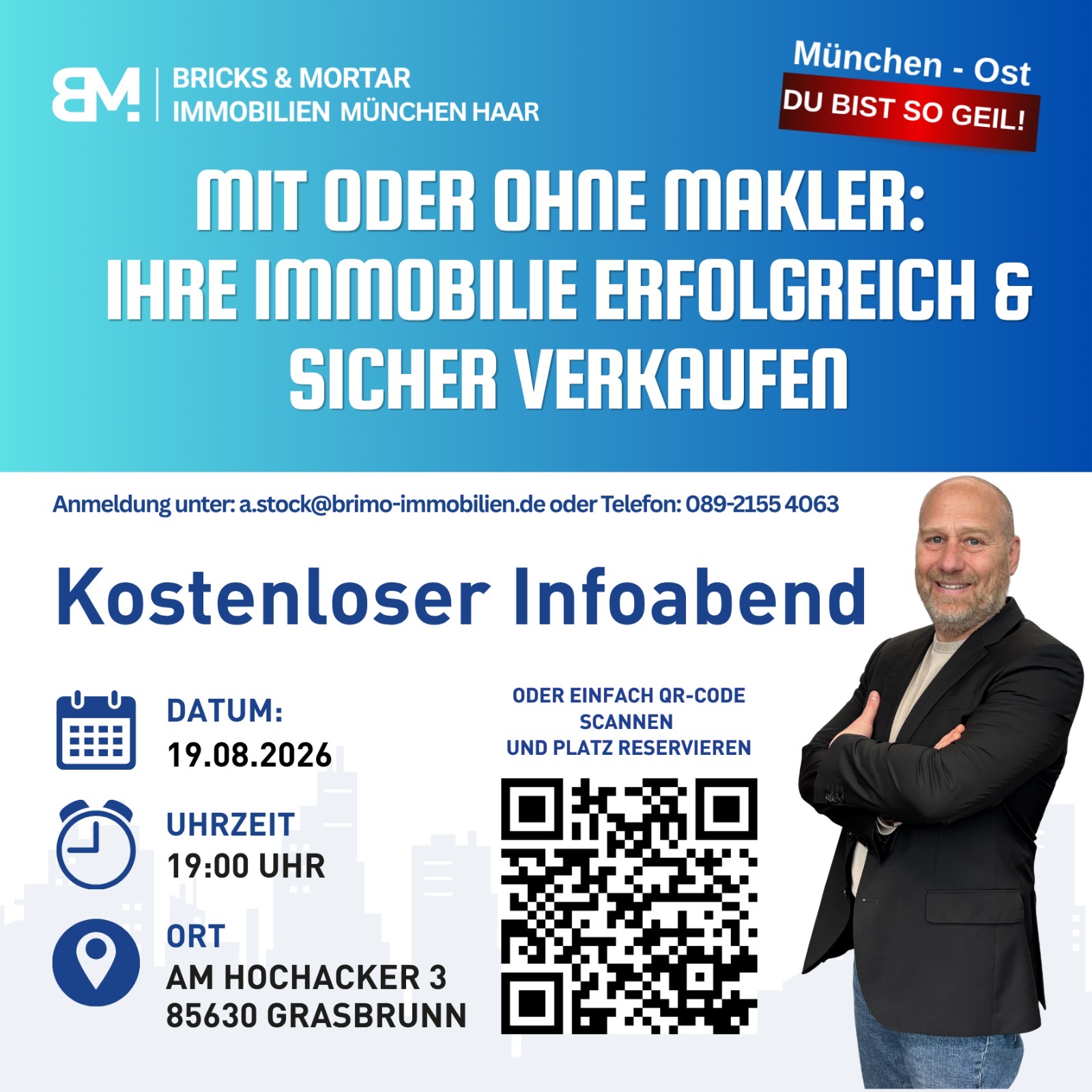 Infoabend am 19.08.2026 in Grasbrunn